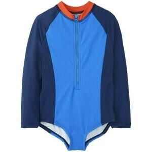 NWT Hanna Andersson Colorblock Rash Guard Swimsuit, 85